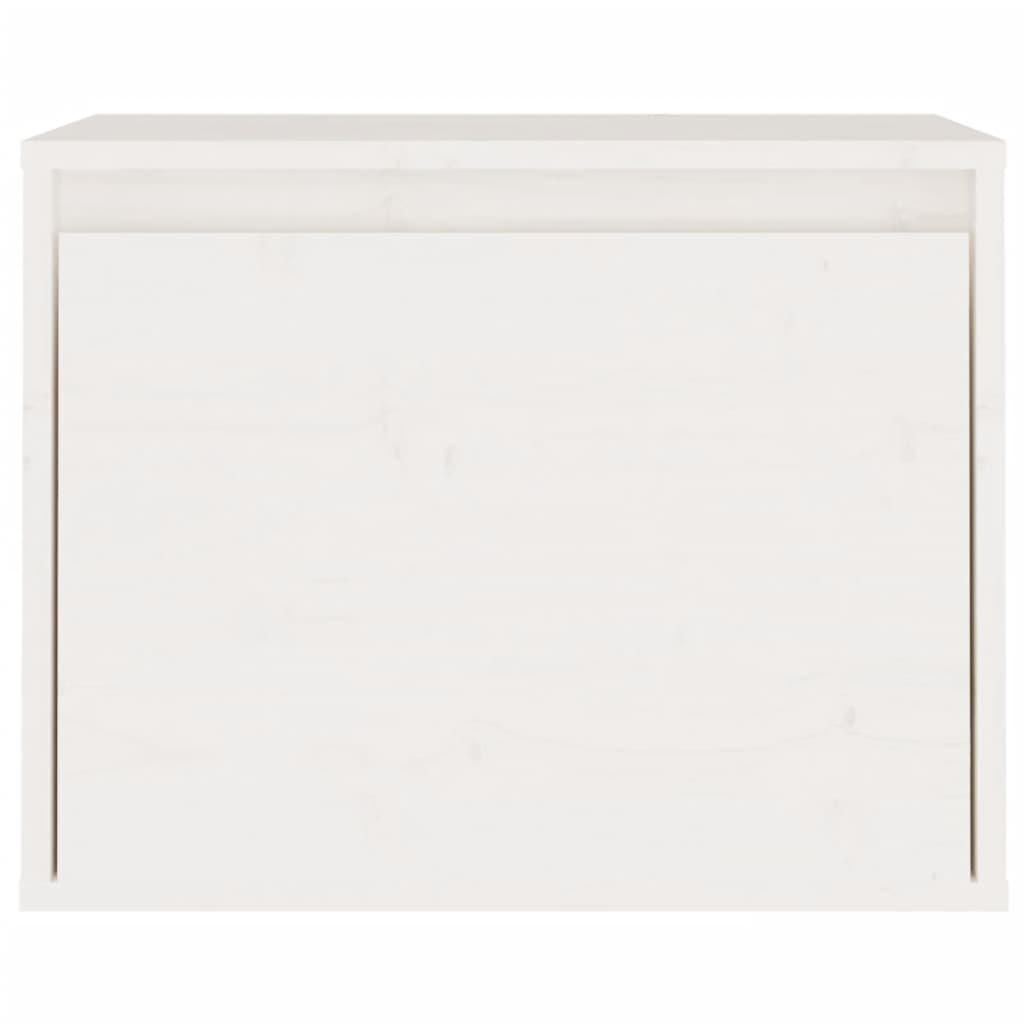 Meubles TV 7 pièces en pin massif blanc