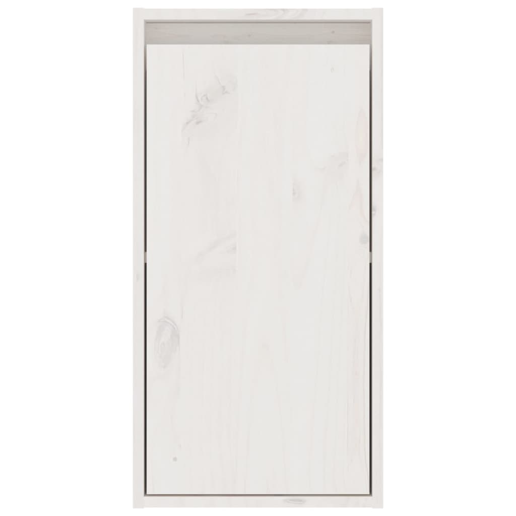 Meubles TV 6 pièces en pin massif blanc