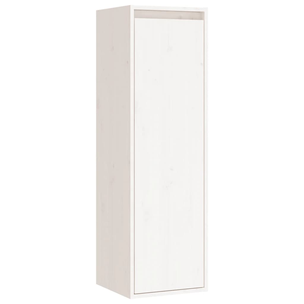 Meubles TV 6 pièces en pin massif blanc