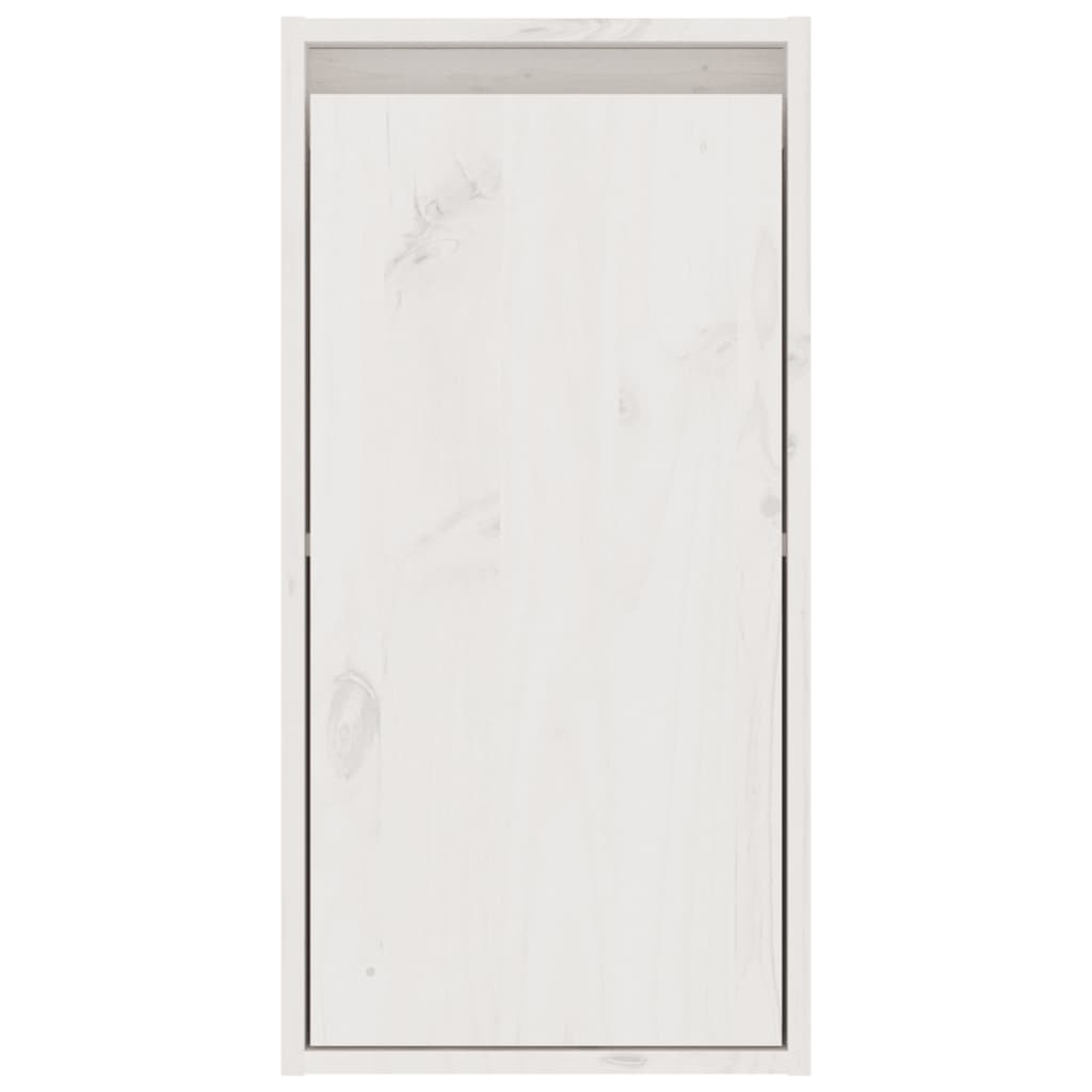 Meubles TV 6 pièces en pin massif blanc