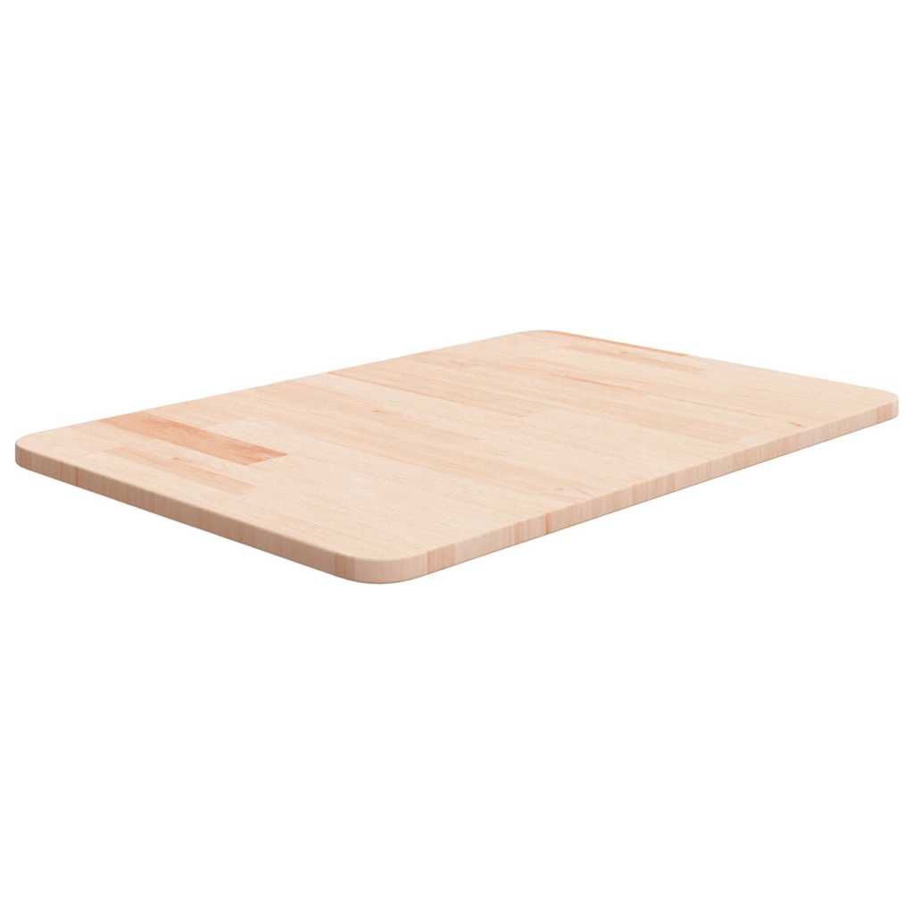 Waschtischplatte 60x40x1,5 cm Massivholz Unbehandelt