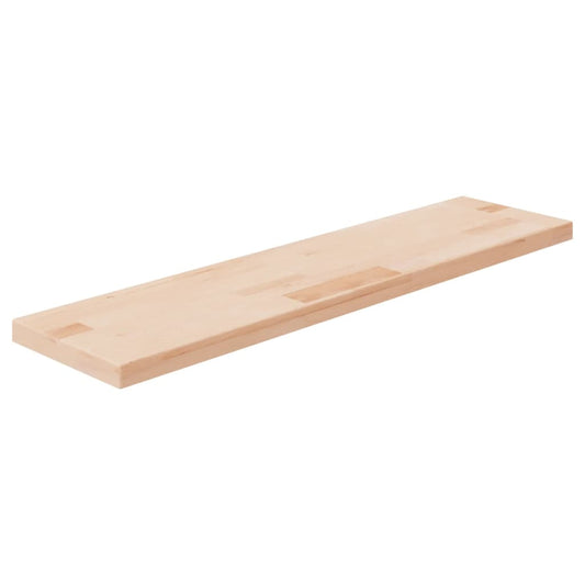 Étagère 80x20x2,5 cm Bois de chêne massif non traité
