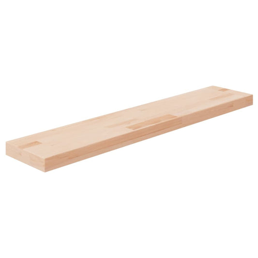 Étagère 100x20x4 cm Bois de chêne massif non traité