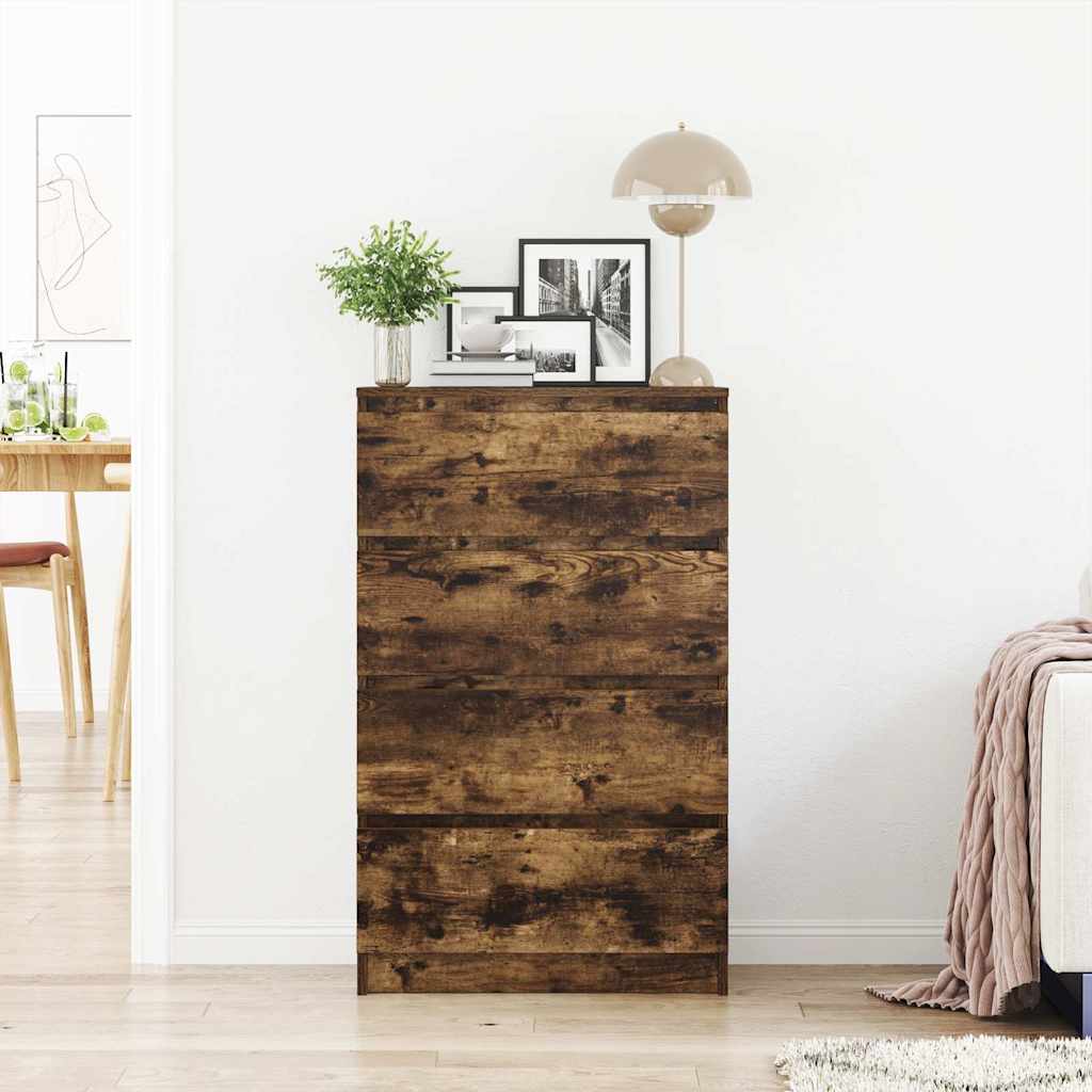Sideboard Räuchereiche 60x35x98,5 cm Holzwerkstoff