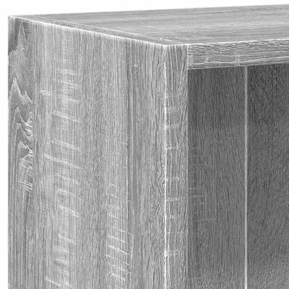 Bücherregal Grau Sonoma 60x24x76 cm Holzwerkstoff