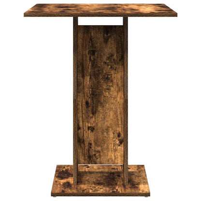 Bistrotisch Räuchereiche 60x60x75 cm Holzwerkstoff