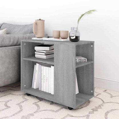 Beistelltisch Grau Sonoma 70x35x60,5 cm Holzwerkstoff