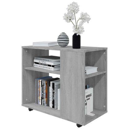 Beistelltisch Grau Sonoma 70x35x60,5 cm Holzwerkstoff