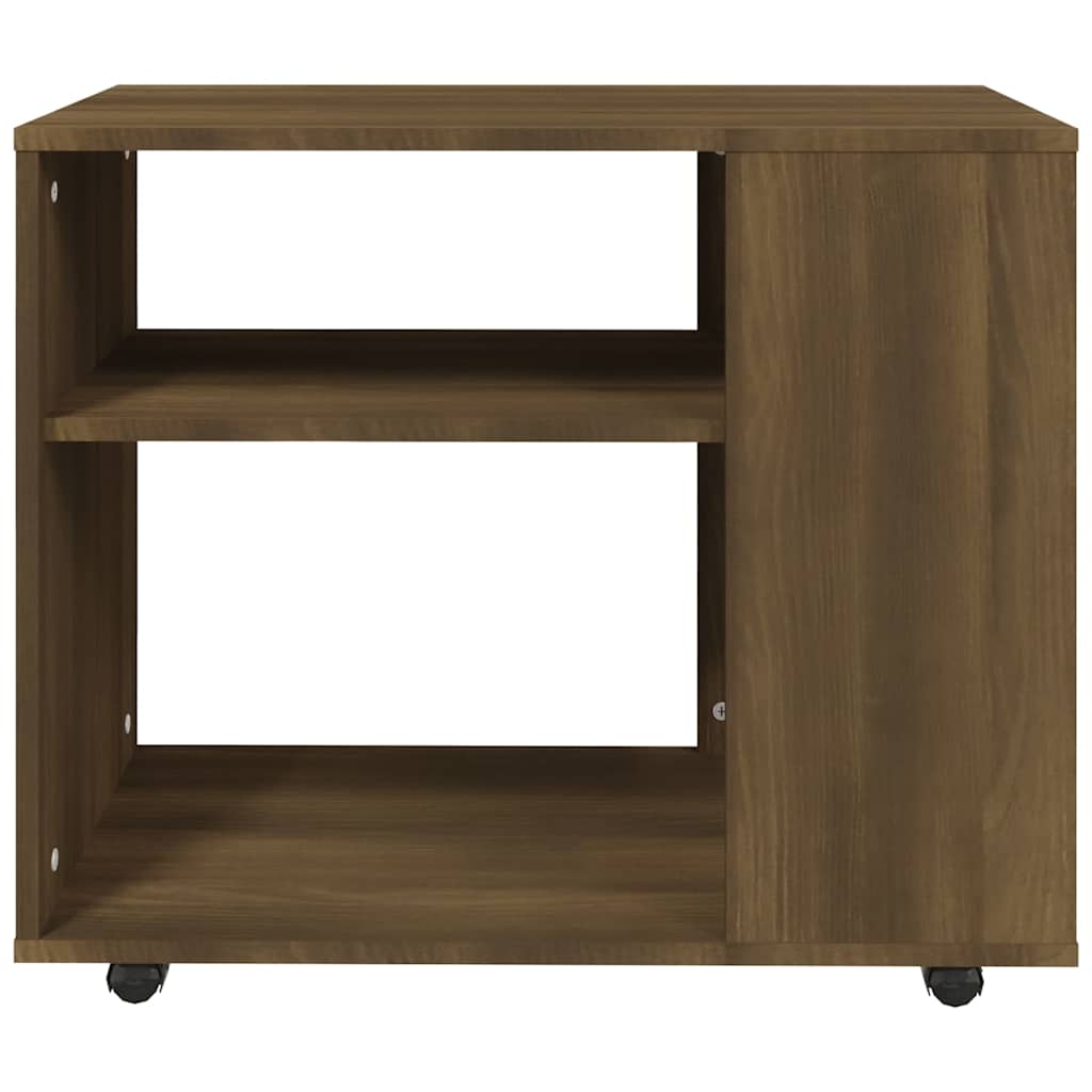 Beistelltisch Braun Eiche 70x35x60,5 cm Holzwerkstoff