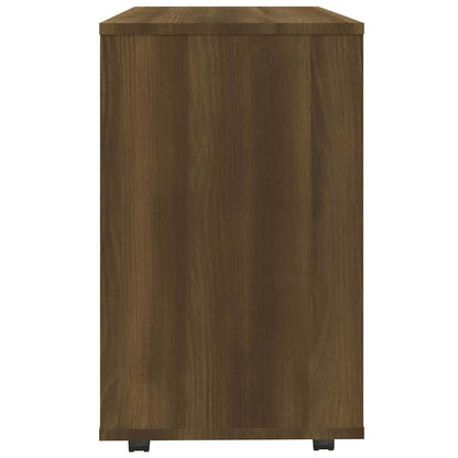 Beistelltisch Braun Eiche 70x35x60,5 cm Holzwerkstoff