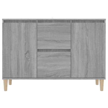 Sideboard Grau Sonoma 101x35x70 cm Holzwerkstoff