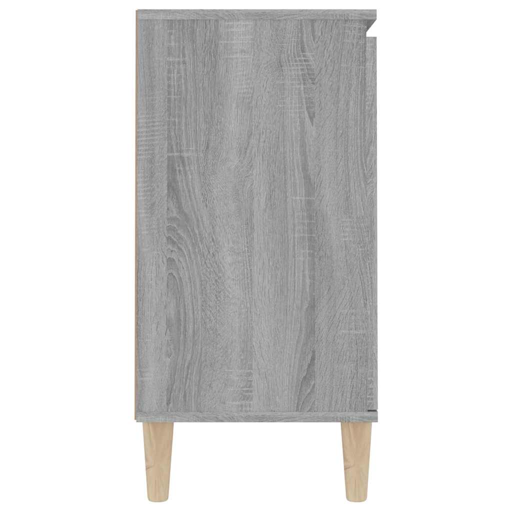 Sideboard Grau Sonoma 101x35x70 cm Holzwerkstoff