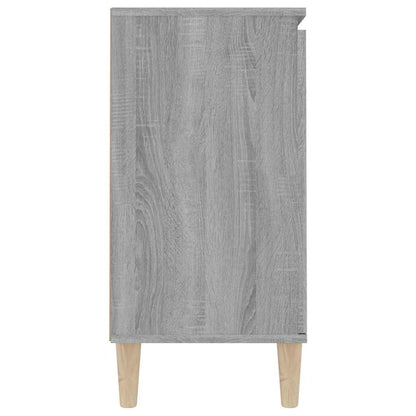 Sideboard Grau Sonoma 101x35x70 cm Holzwerkstoff