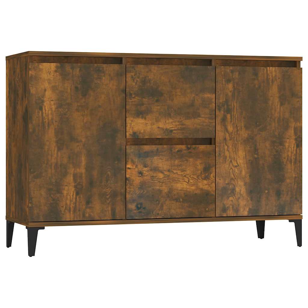 Sideboard Räuchereiche 102x35x70 cm Holzwerkstoff