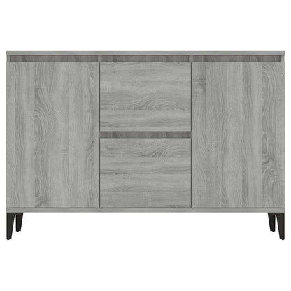 Sideboard Grau Sonoma 102x35x70 cm Holzwerkstoff