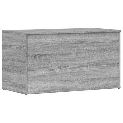 Aufbewahrungstruhe Grau Sonoma 84x42x46 cm Holzwerkstoff