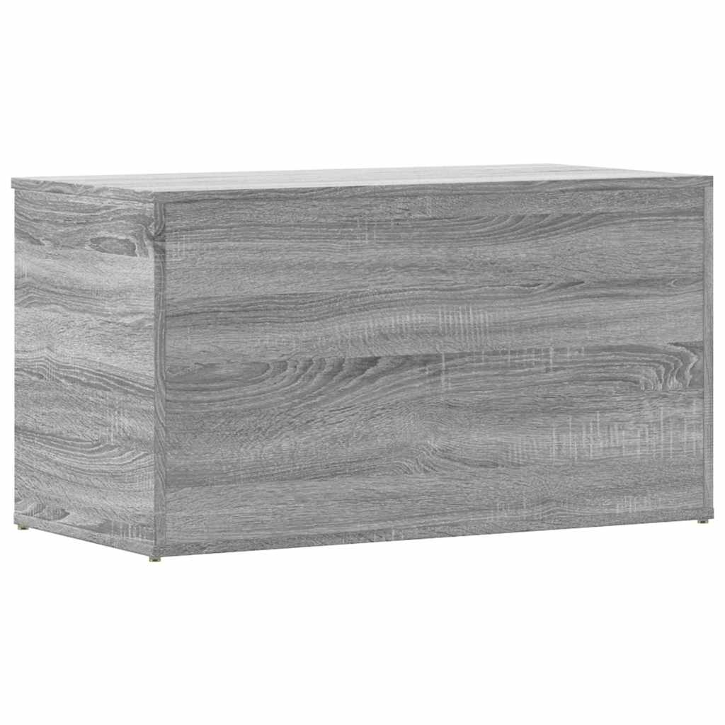 Aufbewahrungstruhe Grau Sonoma 84x42x46 cm Holzwerkstoff
