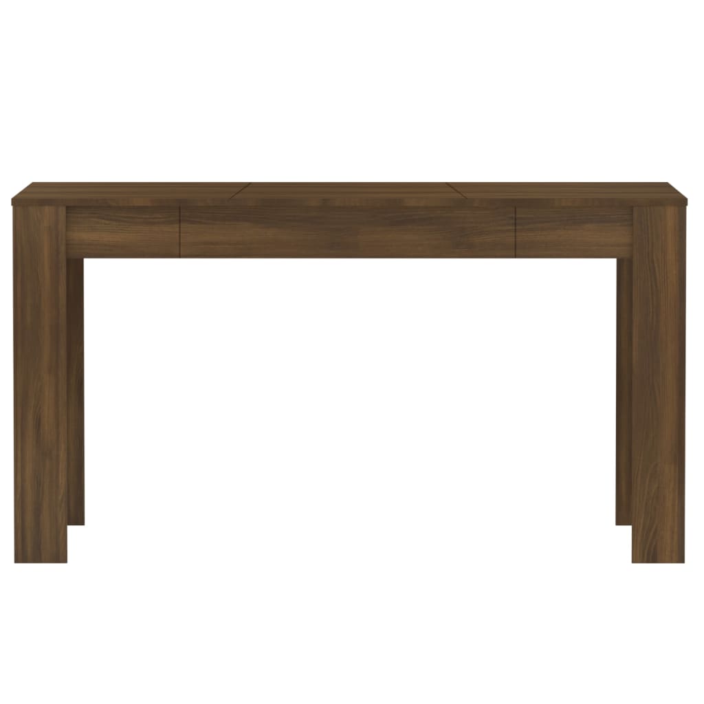 Esstisch Braun Eichen-Optik 140x74,5x76 cm Holzwerkstoff