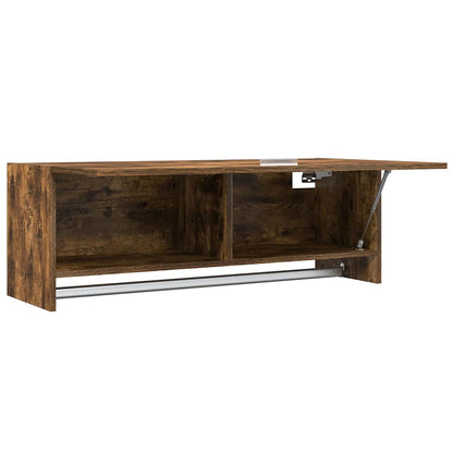 Kleiderschrank Räuchereiche 100x32,5x35 cm Holzwerkstoff