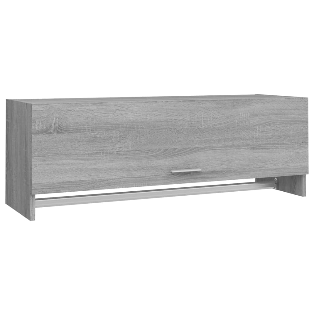 Kleiderschrank Grau Sonoma 100x32,5x35 cm Holzwerkstoff