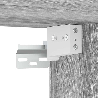 Kleiderschrank Grau Sonoma 100x32,5x35 cm Holzwerkstoff