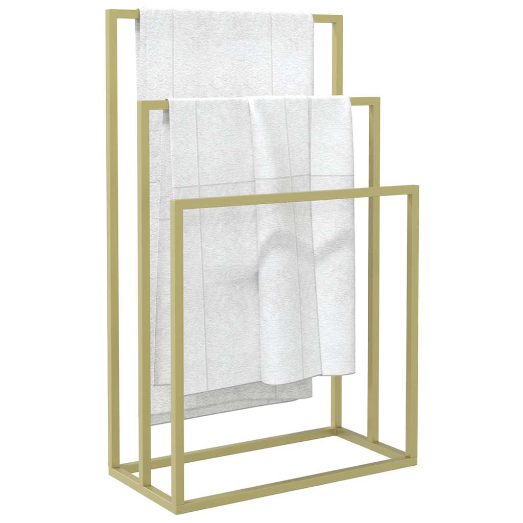 Handtuchständer Golden 48x24x79 cm Eisen
