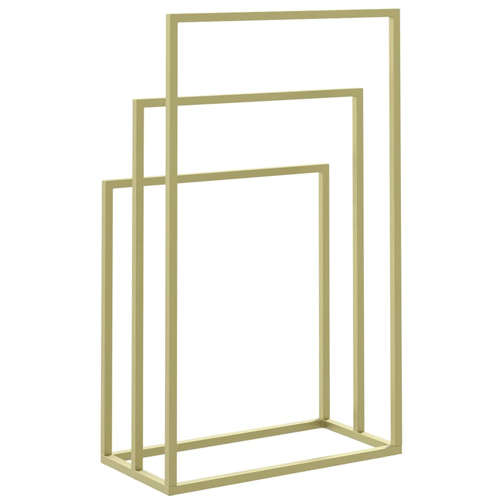 Handtuchständer Golden 48x24x79 cm Eisen