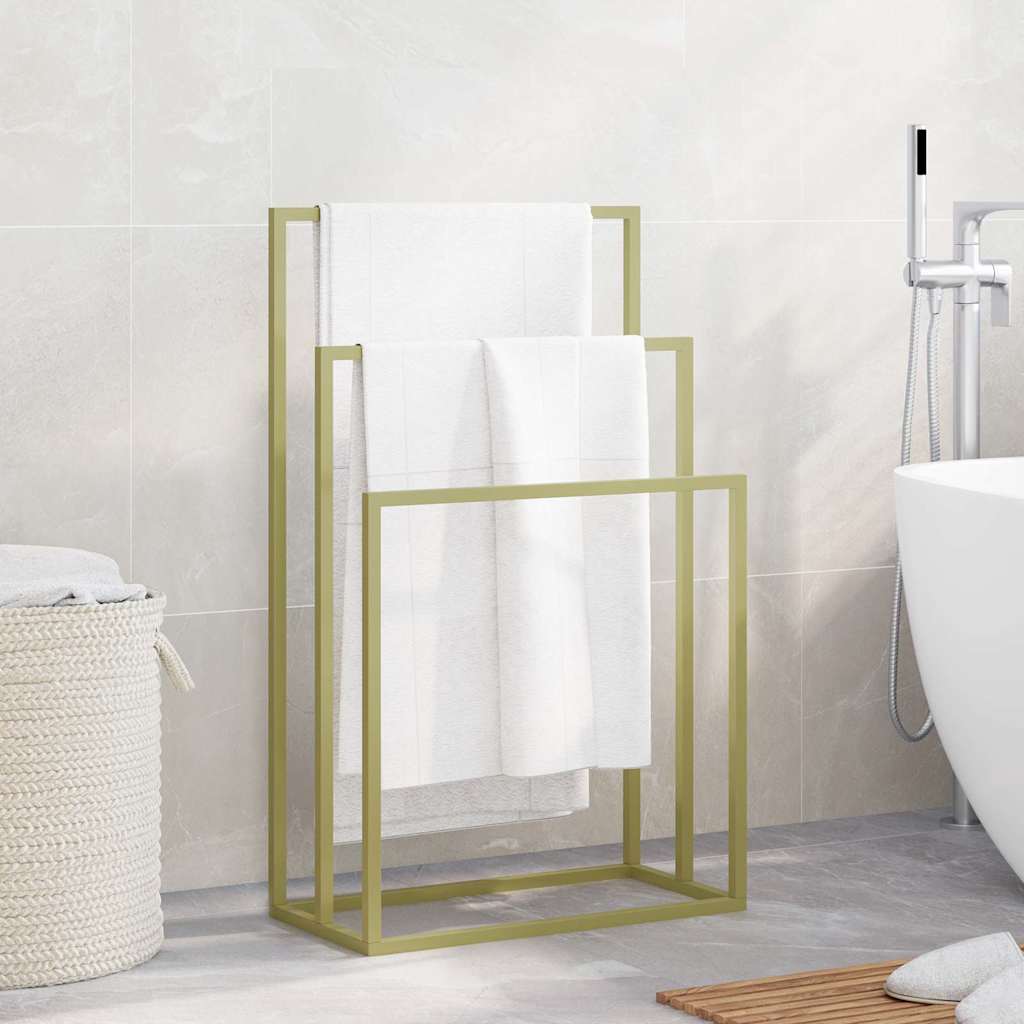 Handtuchständer Golden 48x24x79 cm Eisen
