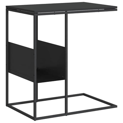 Beistelltisch Schwarz 55x36x59,5 cm Holzwerkstoff