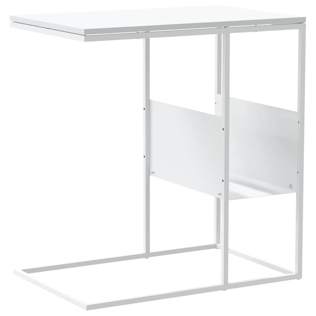 Beistelltisch Weiß 55x36x59,5 cm Holzwerkstoff