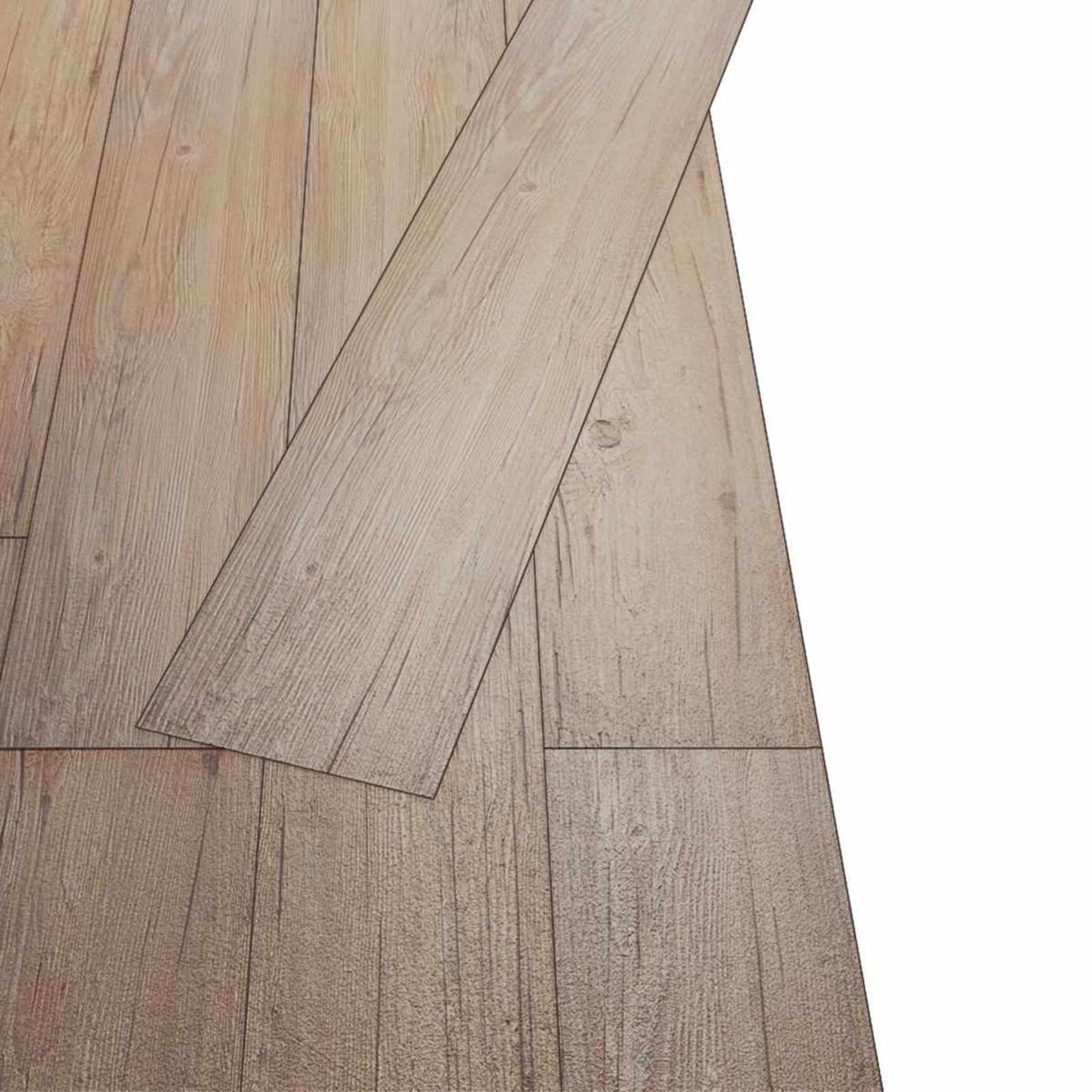 Bodenplanken Eichenbraun 2,51 m² 18 Stk. PVC