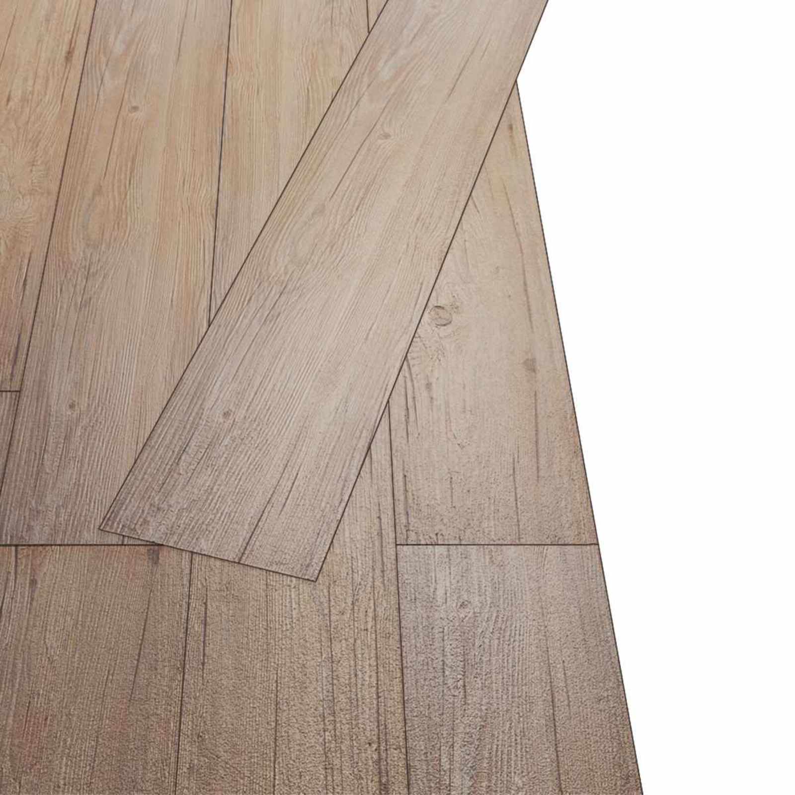 Bodenplanken Eichenbraun 2,51 m² 18 Stk. PVC