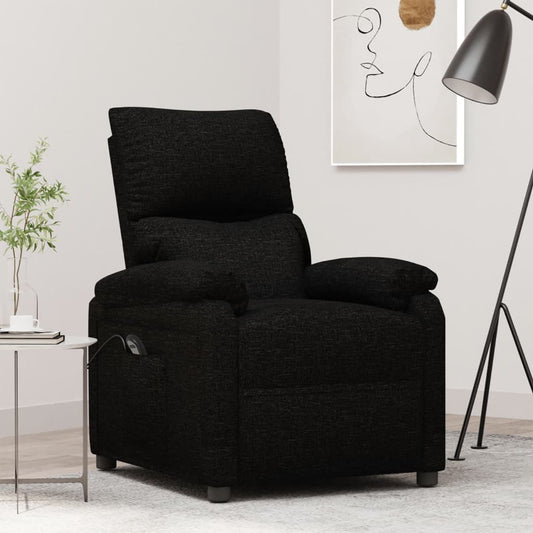 Relaxsessel Elektrisch Schwarz Stoff