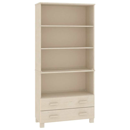 Highboard HAMAR Massivholz Kiefer Honigbraun