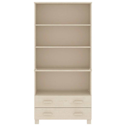 Highboard HAMAR Massivholz Kiefer Honigbraun