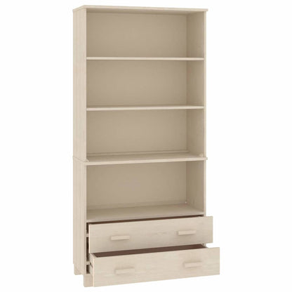 Highboard HAMAR Massivholz Kiefer Honigbraun