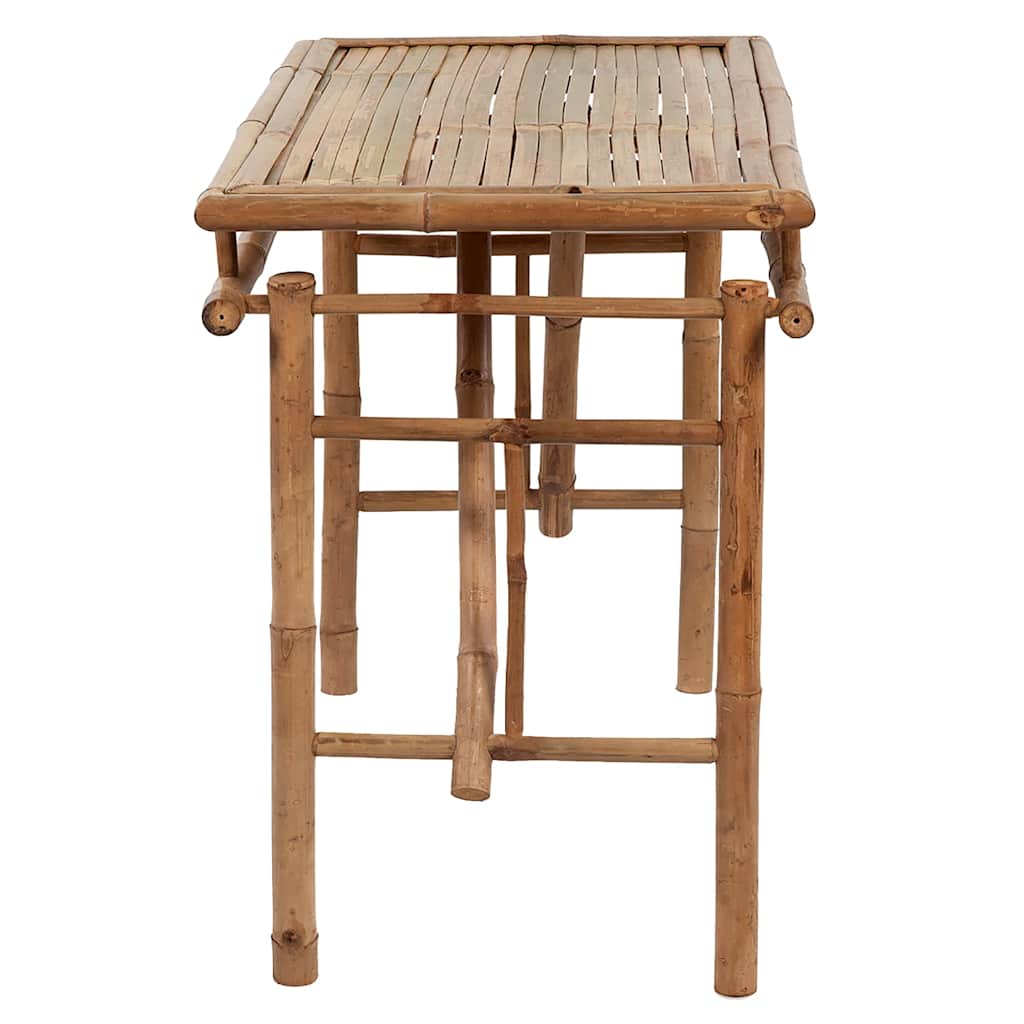 Gartentisch Klappbar 115x50x75 cm Bambus