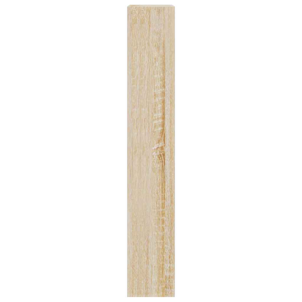 Schuhschrank Sonoma-Eiche 63x24x147 cm Holzwerkstoff