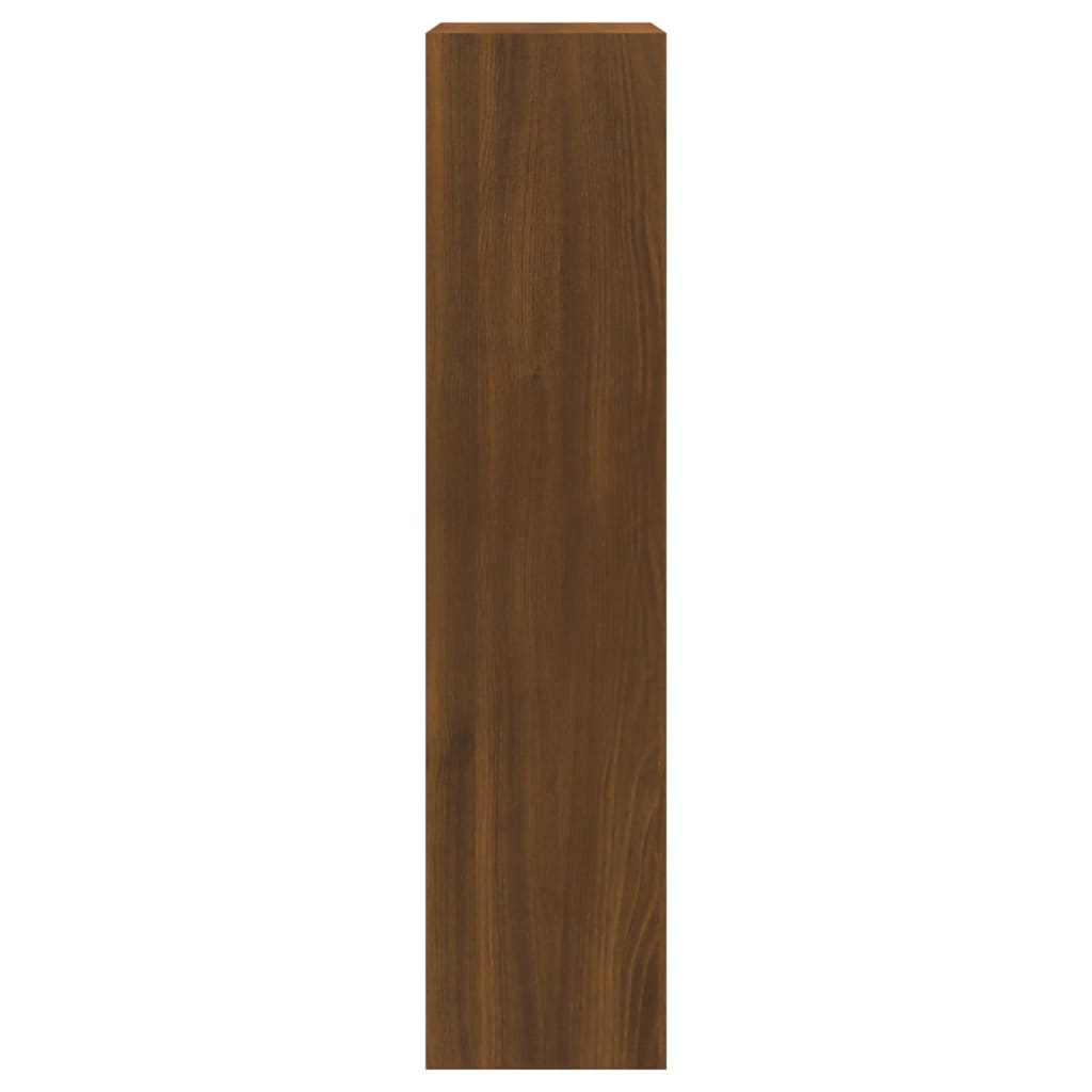 Schuhschrank Braun Eichen-Optik 63x24x103 cm Holzwerkstoff