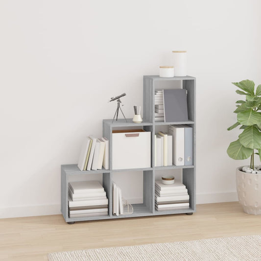 Étagère d'escalier grise Sonoma 107 cm en bois