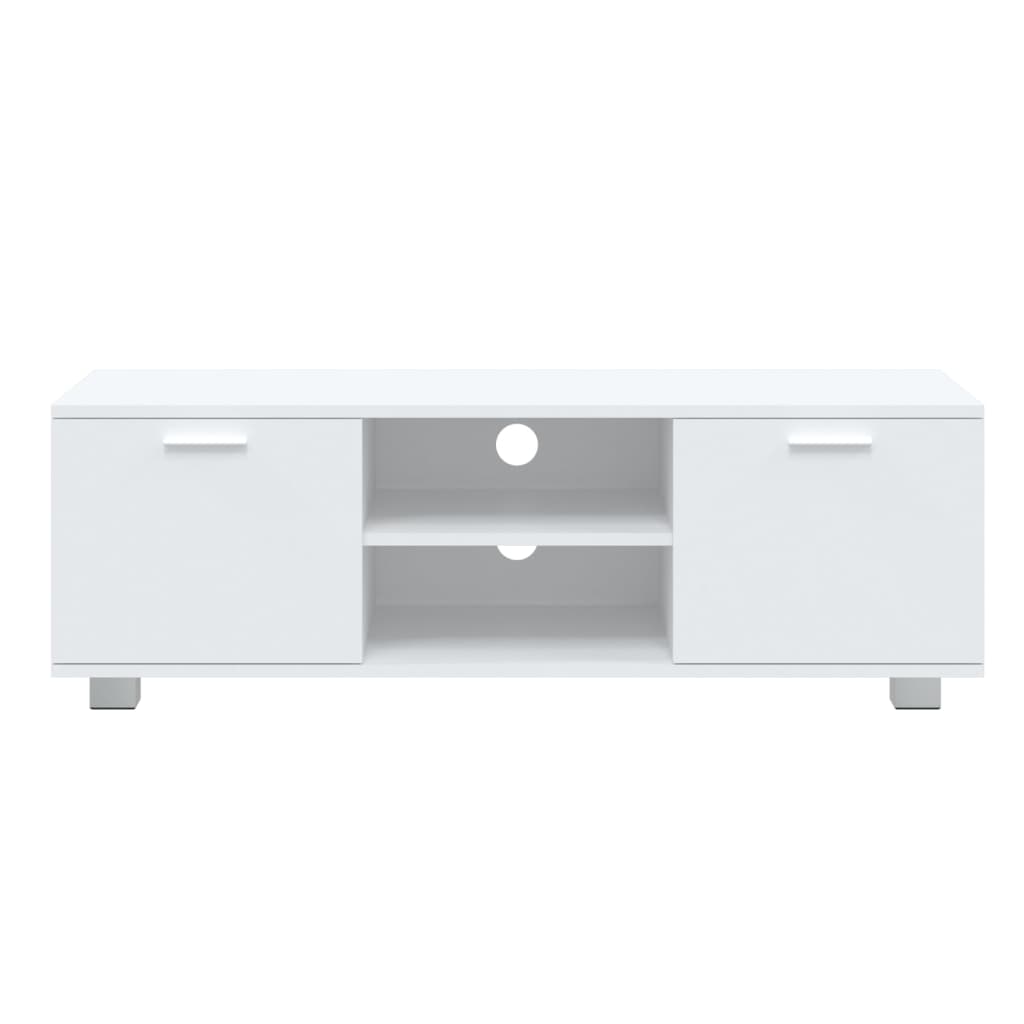 TV-Schrank Weiß 120x40,5x35 cm Holzwerkstoff