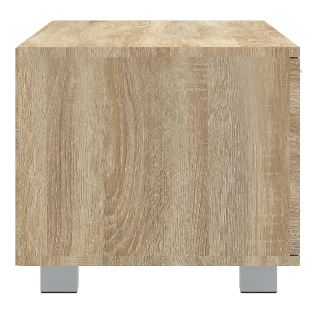 Meuble TV en chêne Sonoma 140x40,5x35 cm, matériau à base de bois