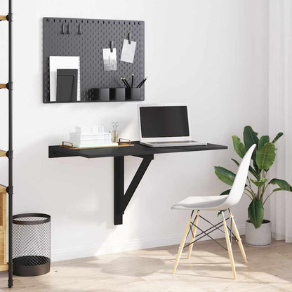 Wand-Klapptisch Schwarz 100x60x56 cm Holzwerkstoff