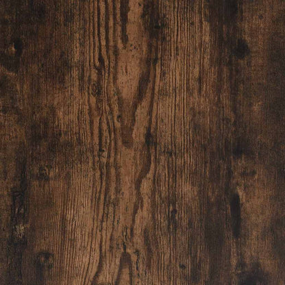 Schallplatten-Box Räuchereiche 71x34x36 cm Holzwerkstoff