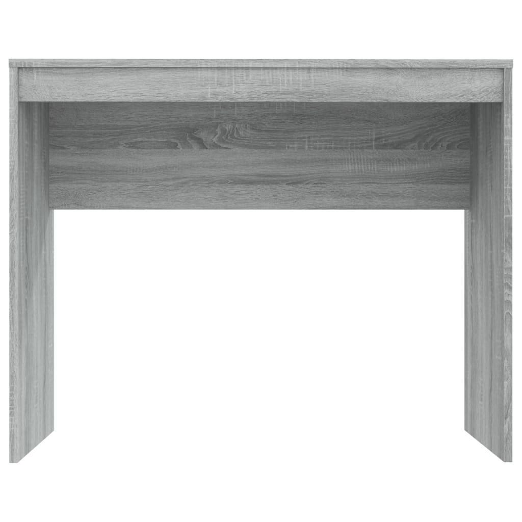 Bureau Sonoma gris 90x40x72 cm matériau bois