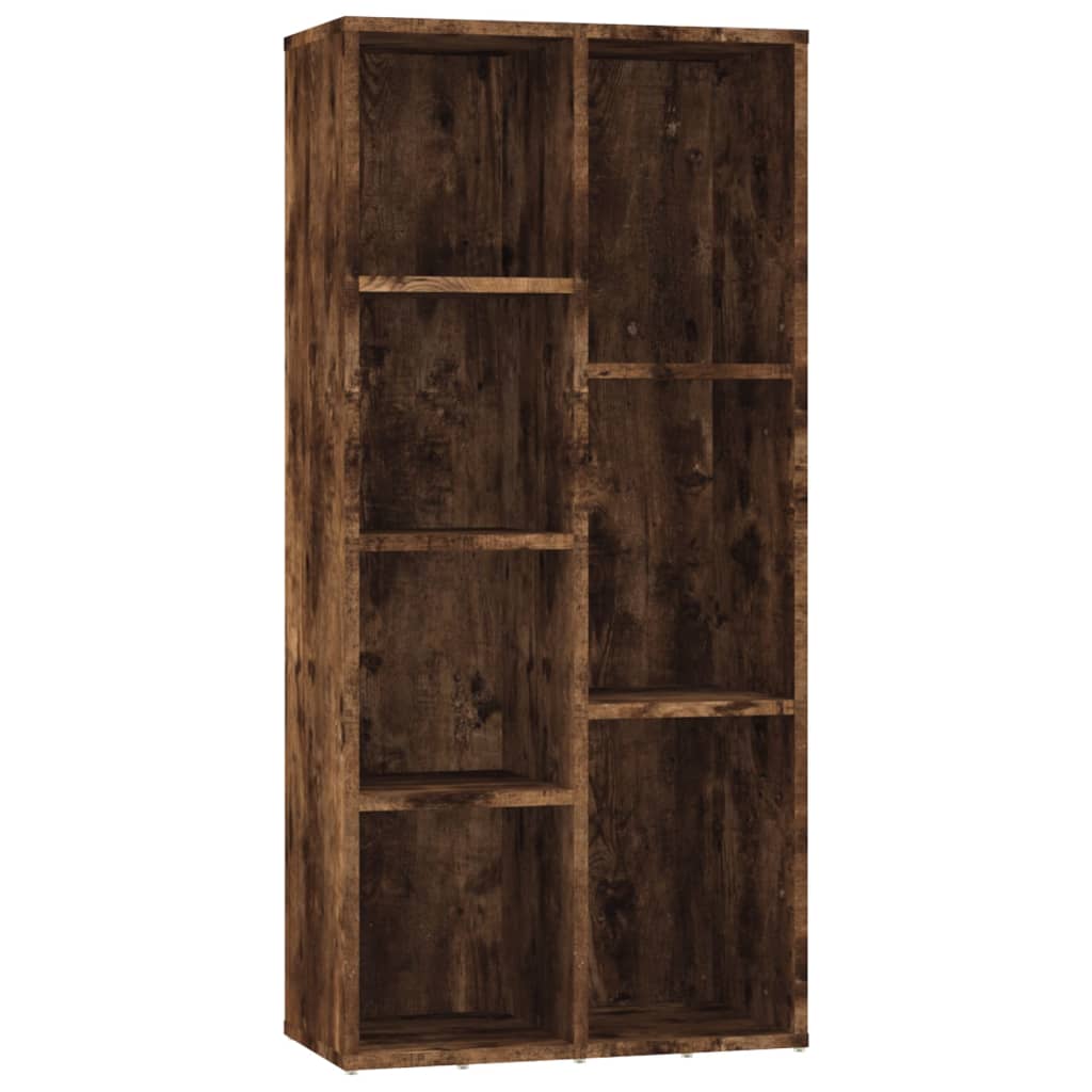 Bookshelf Smoked Oak 50x25x106 cm