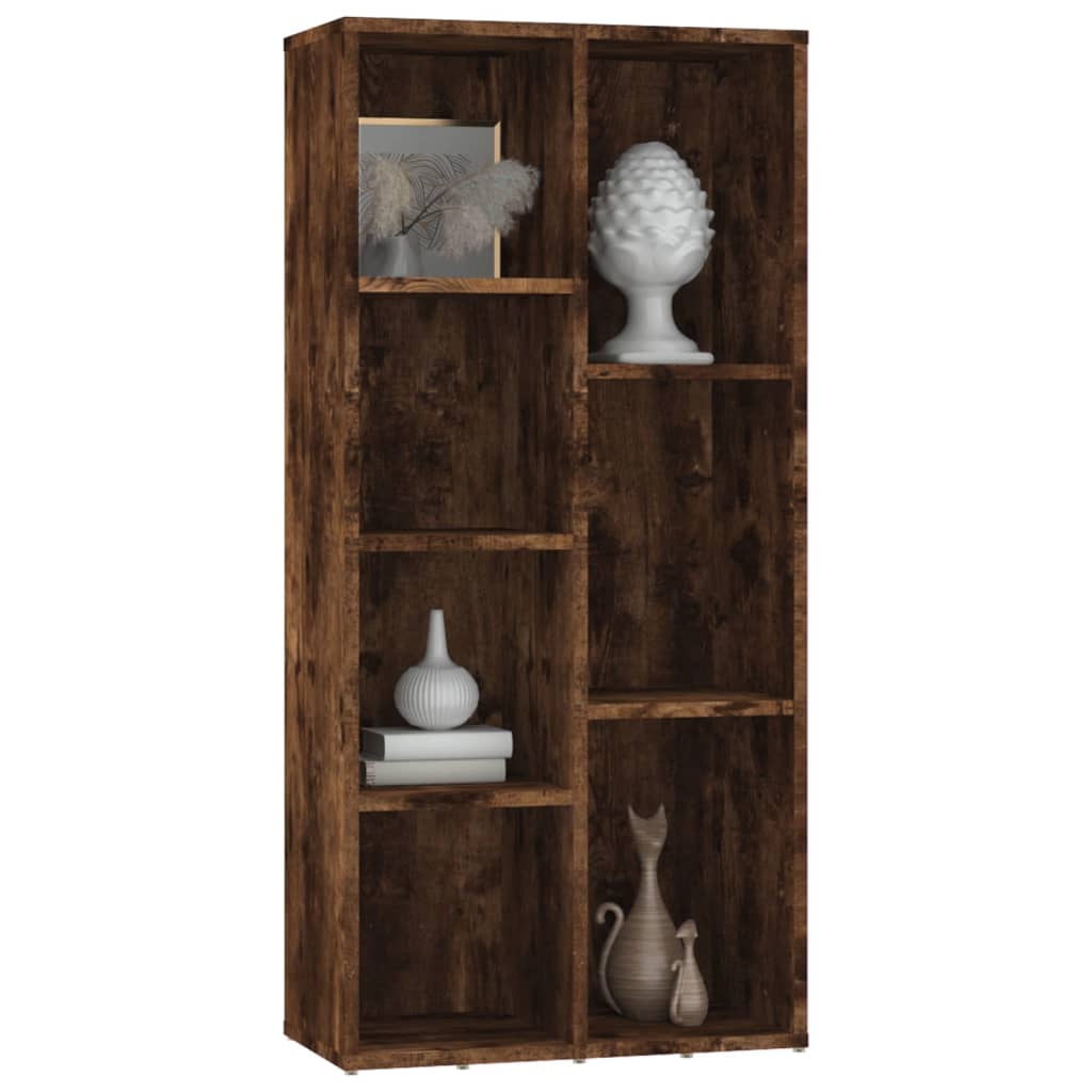 Bookshelf Smoked Oak 50x25x106 cm