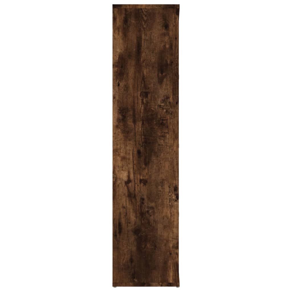 Bookshelf Smoked Oak 50x25x106 cm