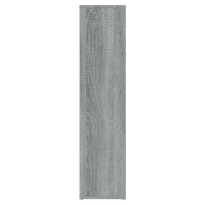 Bücherschrank Grau Sonoma 50x25x106 cm