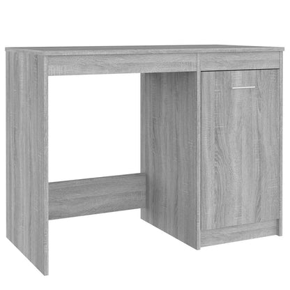 Schreibtisch Grau Sonoma 100x50x76 cm Holzwerkstoff